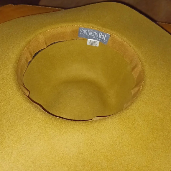 🌹camel color wide brim fedora hat🎉 - Picture 3 of 8